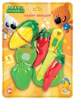 Набор игрушечных продуктов Играем вместе Набор овощей Ми-ми-мишки / B1536371-R5 - 