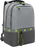 Рюкзак Grizzly RU-337-2 (серый/салатовый) - 