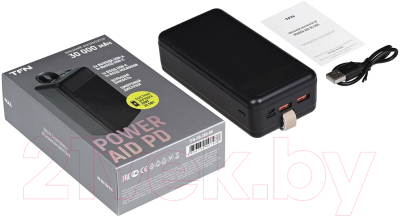 Портативное зарядное устройство TFN PowerAid 30000mAh PD / TFN-PB-280-BK (черный)