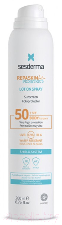 Спрей солнцезащитный Sesderma Repaskin Прозрачный для тела SPF50