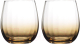 Набор стаканов Liberty Jones Gemma Amber / HM-GAR-CP-460-2 (2шт) - 