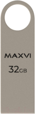 Usb flash накопитель Maxvi MK 32GB 2.0 (металлик/серебристый)