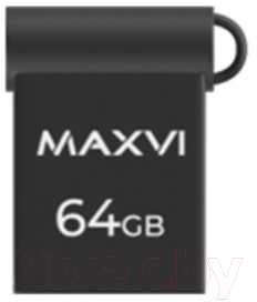 Usb flash накопитель Maxvi MM 64GB 2.0 (темно-серый)