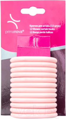 Изображение товара Кольца для шторки Primanova M-05403 (12шт, розовый)