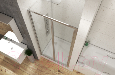 Изображение товара Душевая дверь Bravat 90x200 / BD090.4121A