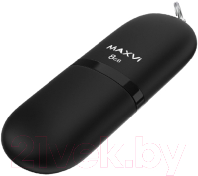 Изображение товара Usb flash накопитель Maxvi SF 8GB 2.0 (черный)