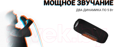 Изображение товара Портативная колонка Maxvi PS-03 (черный)