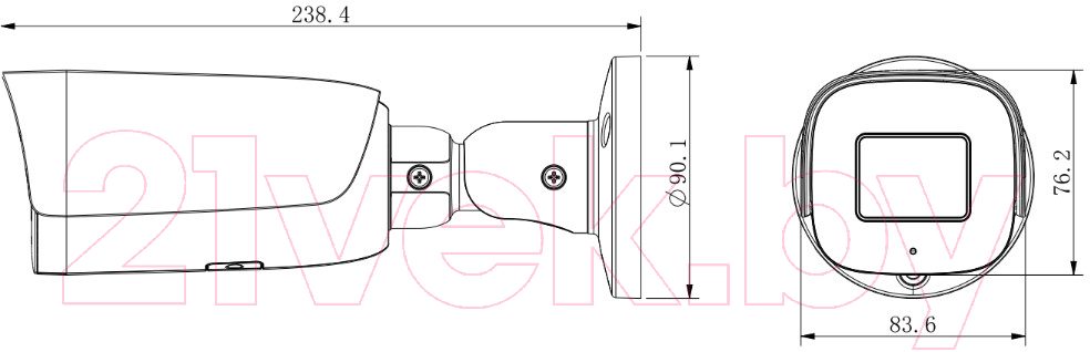 IP-камера Tiandy TC-C32UN I8/A/E/Y/M/2.8-12mm/V4.0