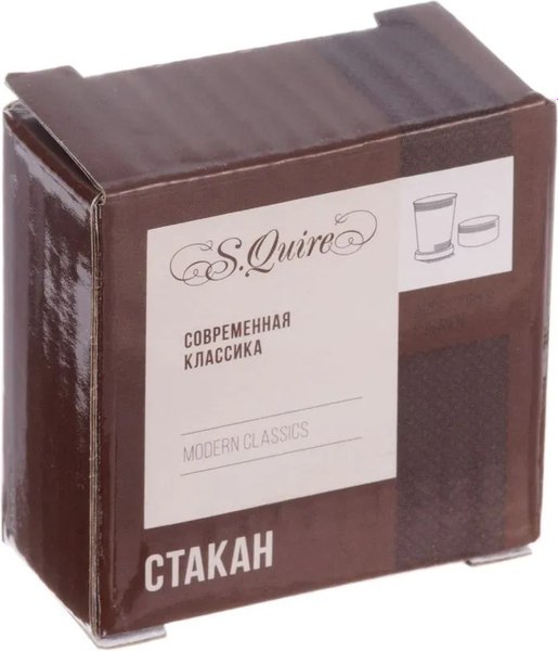 Стакан походный S.Quire CA02 (серебристый)