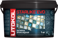 Фуга Litokol Эпоксидная Starlike Evo S.320 (1кг, голубой карибский) - 
