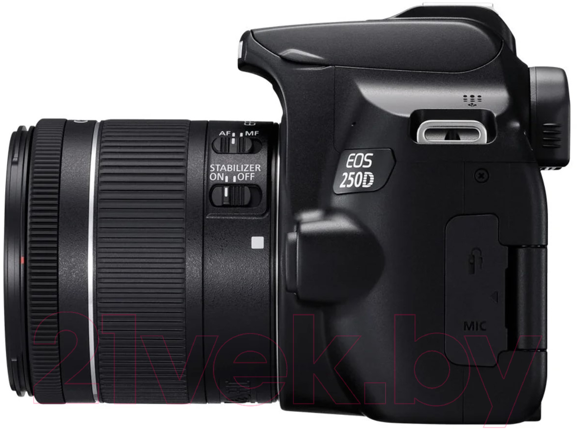 Зеркальный фотоаппарат Canon EOS 250D Kit EF-S 18-55 DC III / 3454C003