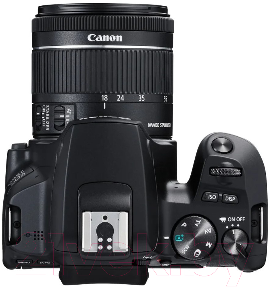 Зеркальный фотоаппарат Canon EOS 250D Kit EF-S 18-55 DC III / 3454C003