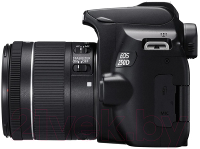 Зеркальный фотоаппарат Canon EOS 250D Kit EF-S 18-55 DC III / 3454C003 (черный)