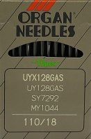Набор игл для промышленной швейной машины Organ UYx128 GAS 110 ORG-10 (универсальные) - 