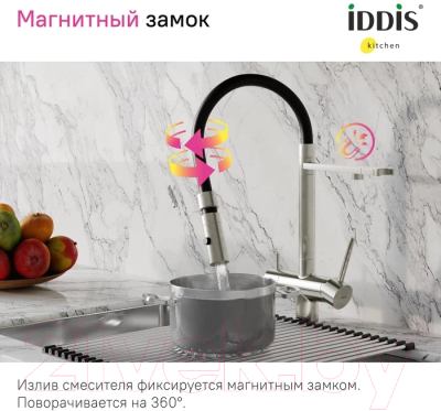 Смеситель IDDIS Ace ACEBNFFi05