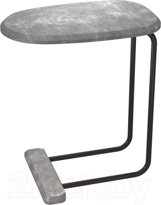 Приставной столик Sheffilton SHT-CT23 (черный муар/мокрый асфальт)