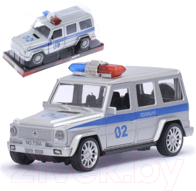 Автомобиль игрушечный Sima-Land Полицейский Гелендваген / 1407377