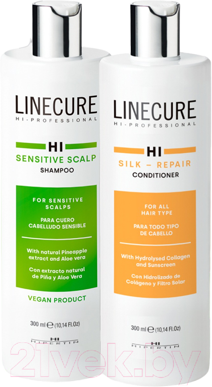 Набор косметики для волос Hipertin Шампунь для чувствительной кожи+Кондиционер для всех типов