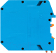 Миниатюра изображения товара Клеммная колодка EKF JXB-95/35 plc-jxb-95/35b