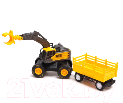 Трактор игрушечный Sima-Land Стройка / 9206218