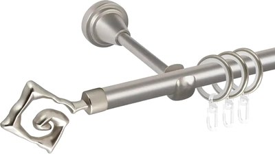

Карниз для штор, Prime D16Г + наконечники Лабиринт