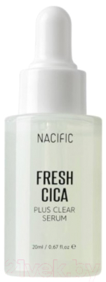 Сыворотка для лица Nacific Fresh Cica Plus Clear Serum Успокаивающая (20мл)