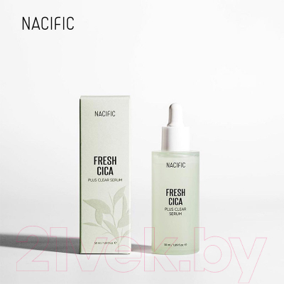 Сыворотка для лица Nacific Fresh Cica Plus Clear Serum Успокаивающая (20мл)