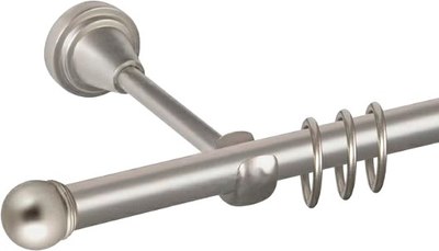 

Карниз для штор, Prime D16Г + наконечники Сфера