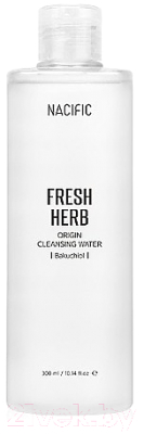 Мицеллярная вода Nacific Fresh Herb Origin Cleansing Water Bakuchiol (300мл)