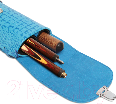 Чехол для кия Mosin Custom Premium Craft 1x2 /13073 (голубой)