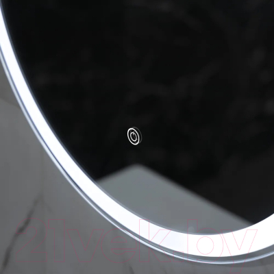 Зеркало Пекам Iva 1 52.5x102.5 / Iva1-52.5x102.5s (с подсветкой, с сенсором на прикосновение)