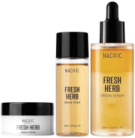

Набор косметики для лица, Fresh Herb Origin Set Тонер 30мл+Сыворотка 50мл+Крем 20мл