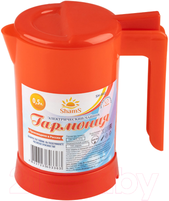 Изображение товара Электрочайник Shams Гармония SH-002 / 105478 (красный)