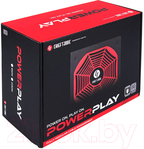 Блок питания для компьютера Chieftec Chieftronic PowerPlay Platinum GPU-1200FC 1200W