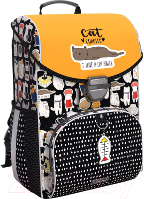 Школьный рюкзак Erich Krause ErgoLine 15L Funny Kittens / 56759