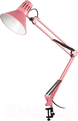 Настольная лампа ЭРА N-121-E27-40W-P / Б0052761 (розовый)
