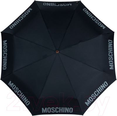 Зонт складной Moschino 8064-ToplessA Logo Black