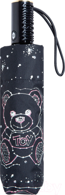 Зонт складной Moschino 8198-OCA Bear Constellations Black