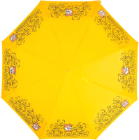 Зонт складной Moschino 8422-OCU Bear Crowd Yellow - 