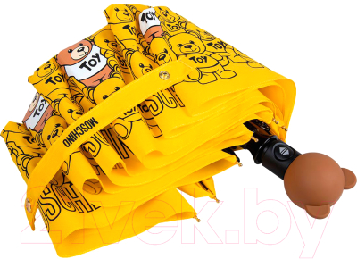 Зонт складной Moschino 8422-OCU Bear Crowd Yellow