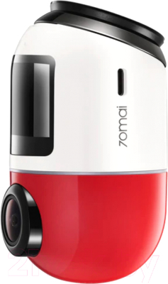 Автомобильный видеорегистратор 70mai Dash Cam Omni 64Gb (красный/белый)