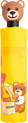 Зонт складной Moschino 8431-OCU Bear Balloons Yellow