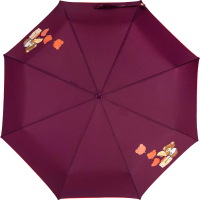 Зонт складной Moschino 8431-OCX Bear Balloons Burgundy - 