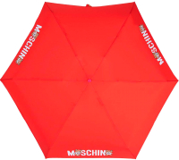 Зонт складной Moschino 8550-superminiC Logo With Bears Red+Box Teddy - 