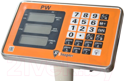 Весы платформенные Shtapler PW 800 60x80 / 71057101