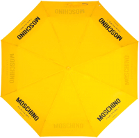 Зонт складной Moschino 8870-OCU Logo Couture Yellow - 