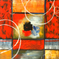

Картина, Кубы и квадраты 60x60 / TN3988