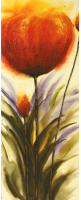 Картина Tennonart Тюльпан на рассвете 40x100 / TN3834 - 