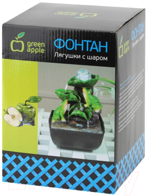 Фонтан декоративный Green Apple Лягушки с шаром GAFN01-504 / Б0038777