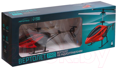 Радиоуправляемая игрушка Автоград Вертолет Pro / 7696664 (красный)
